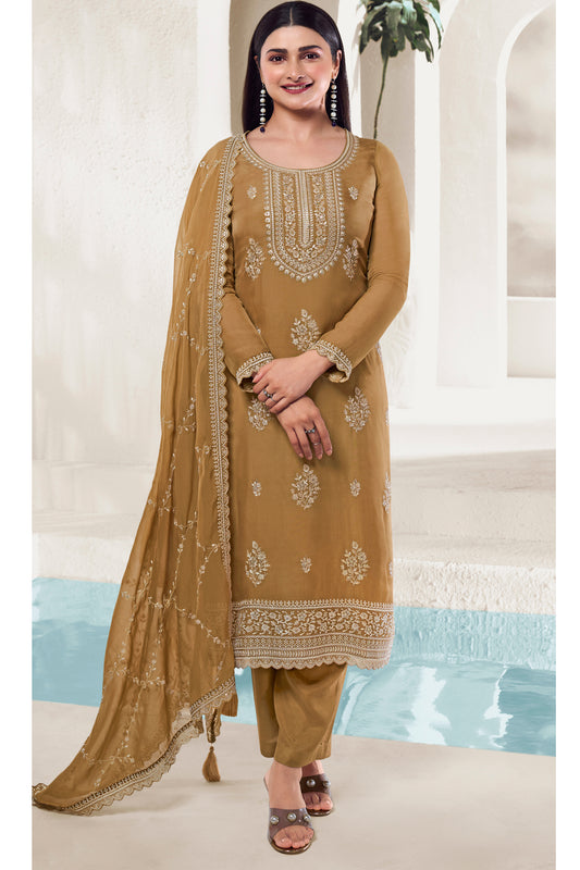 Wedding Function Wear Embroidery Work Salwar Kameez Palazzo Pant Suits
