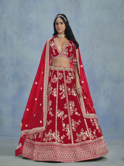 "Gorgeous lehengas for Indian events in the U.S."
