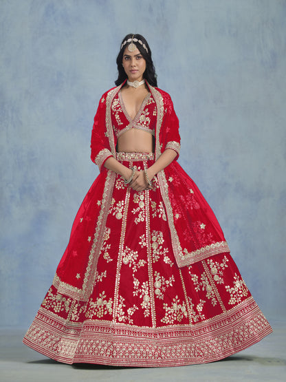 "Gorgeous lehengas for Indian events in the U.S."
