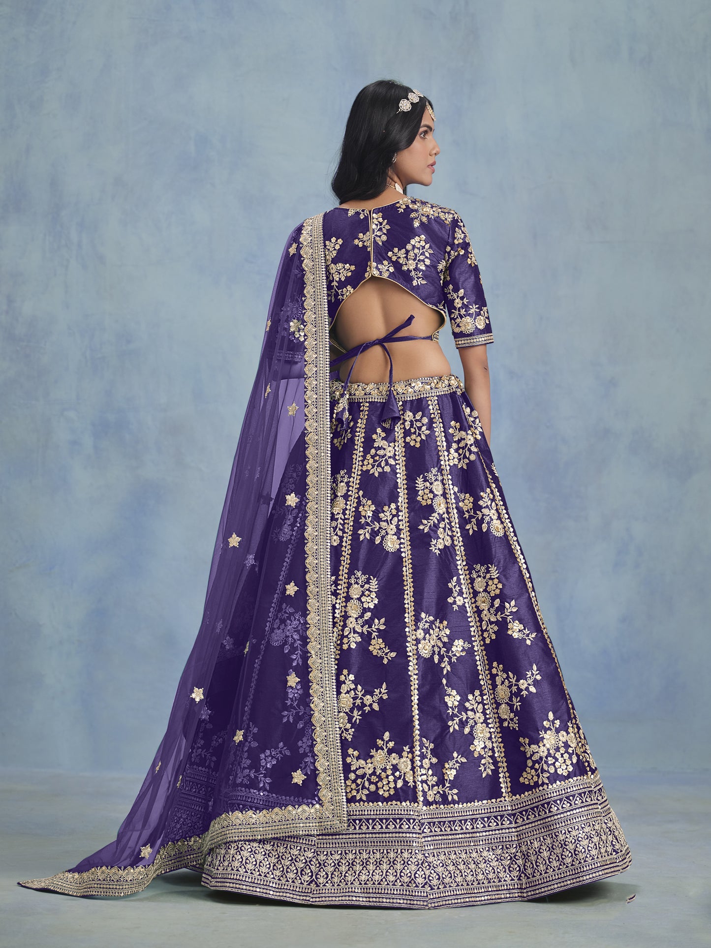 "Gorgeous lehengas for Indian events in the U.S."
