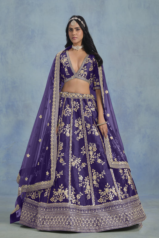 "Gorgeous lehengas for Indian events in the U.S."
