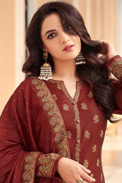 Stylish Attractive Designer Georgette Fabric Salwar Kameez Dresses
