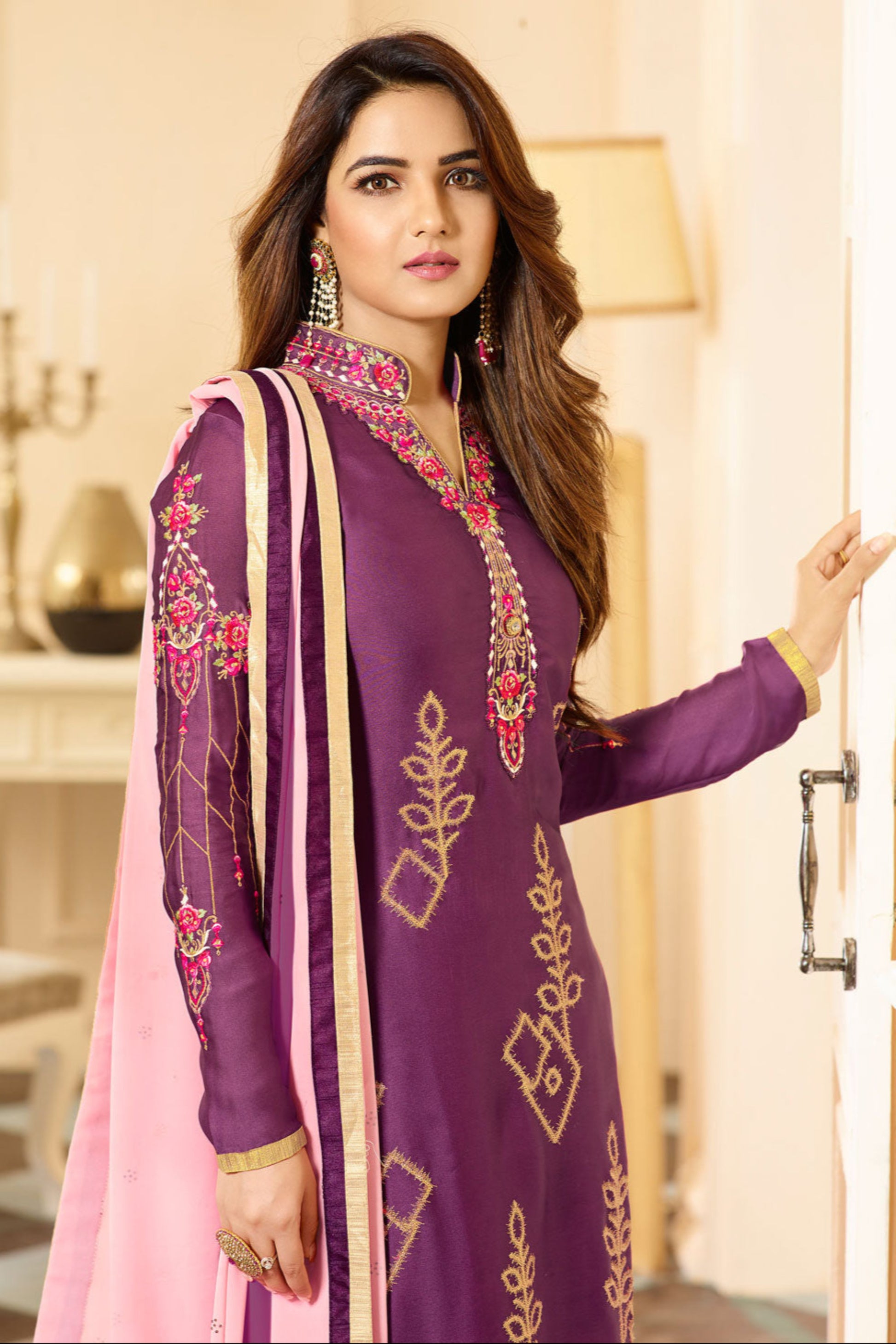 Indian Pakistani Eid Ramadan Wear Salwar Kameez Pant Suits