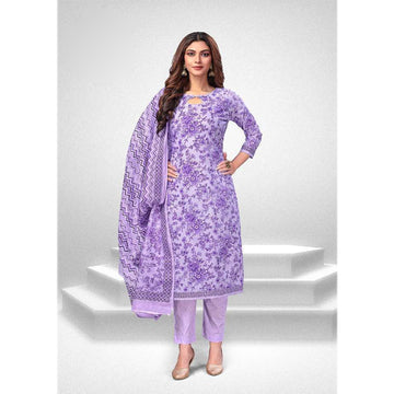 Elegant Designer Pure Cotton Digital Printed Salwar Kameez Pant Suits