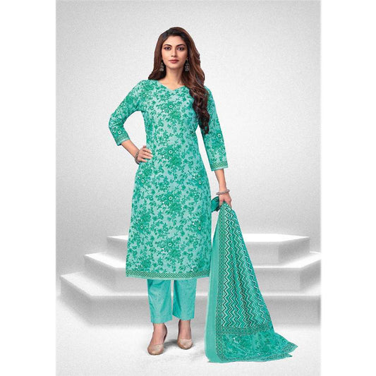 Elegant Designer Pure Cotton Digital Printed Salwar Kameez Pant Suits