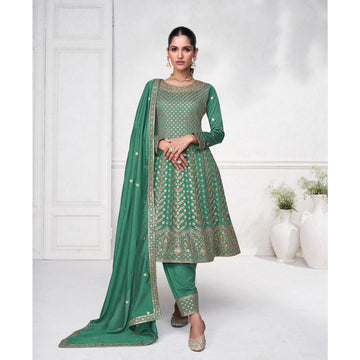 Bollywood Designer Premium Silk & Embroidery Work Shalwar Kameez Suit