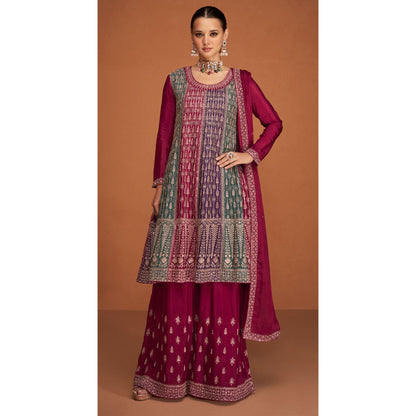 Indian Designer Readymade Embroidery Work Salwar Kameez Sharara Palazzo Suits