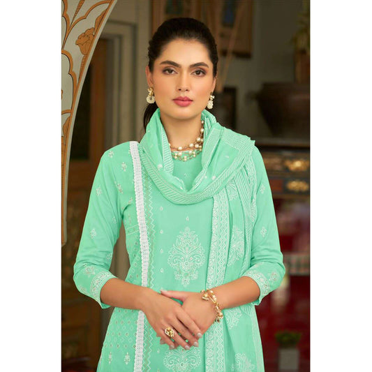 Eid Wear Heavy Embroidery Work Salwar kameez Palazzo Suits