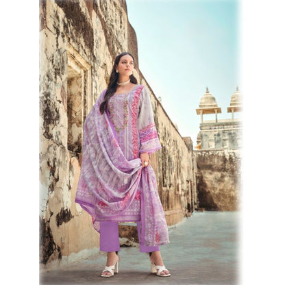 Pakistani Stylish Designer Cotton Fabric Embroidery Work Salwar Kameez Pant suit