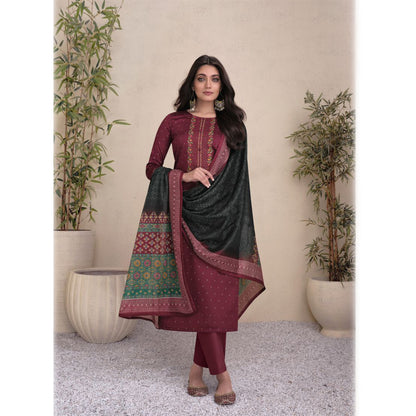 Indian Stylish Cotton Fabric Embroidery Work Summer Wear Salwar Kameez Pant Suit