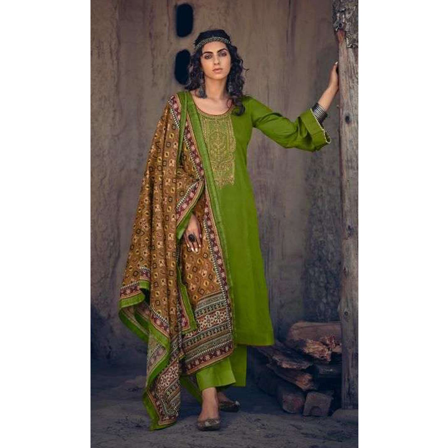 Casual Wear Designer Salwar Kameez Plazzo Dupatta Dress