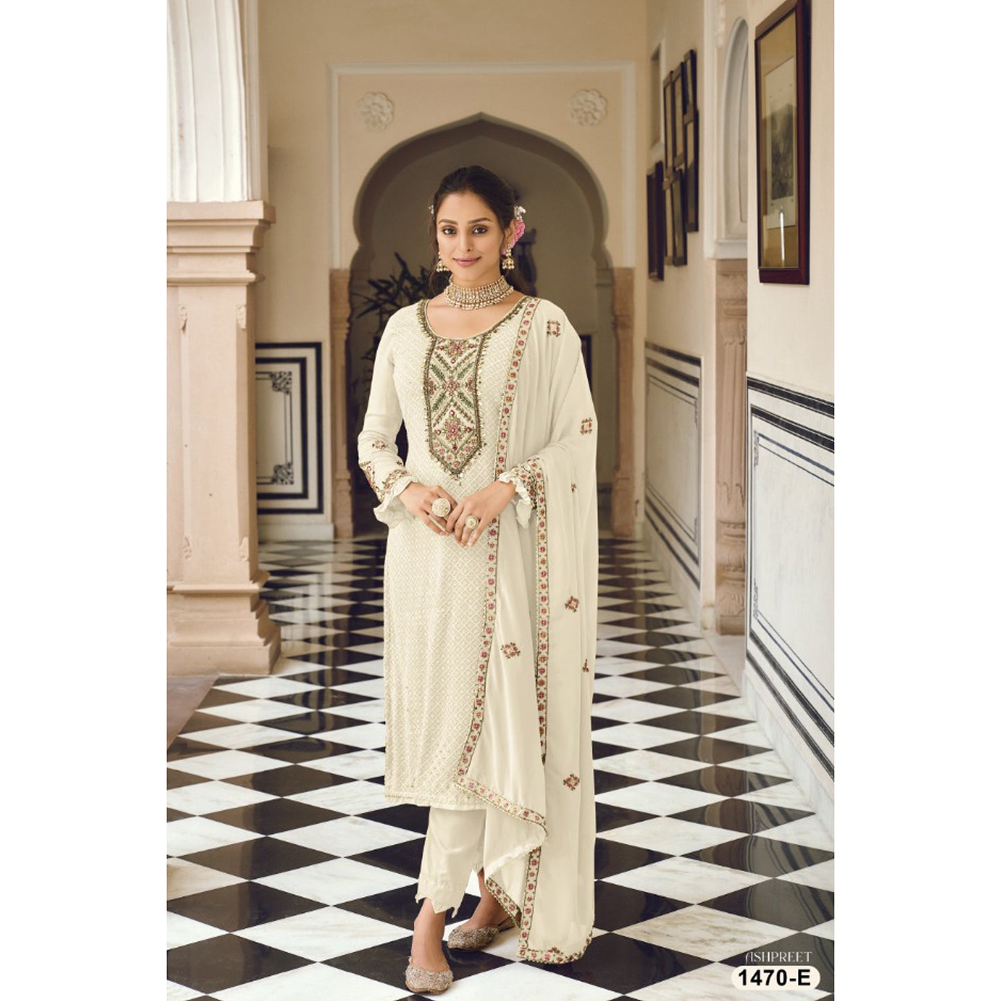 Wedding Reception Party Wear Designer Readymade Salwar Kameez Pant Suits