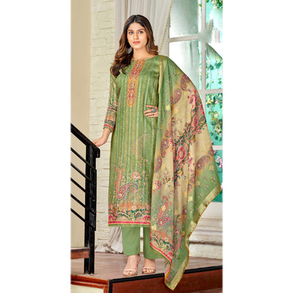 Women's Wear Beautiful Jacquard Designer & Printed Work Salwar Kameez Plazzo Pant Suit