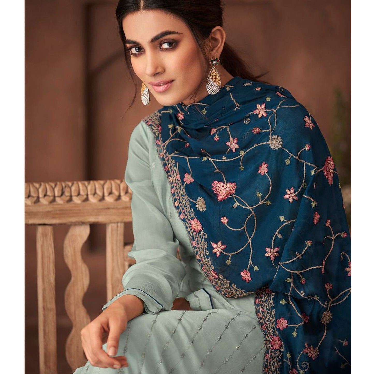 Trendy Eid Ramadan Festival Special Women's Salwar Kameez Suits with Beautiful Worked Dupatta Online In USA