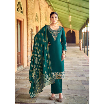 Hand Made Stitched Designer Embroidery Work Salwar Kameez Plazzo Pant Suits