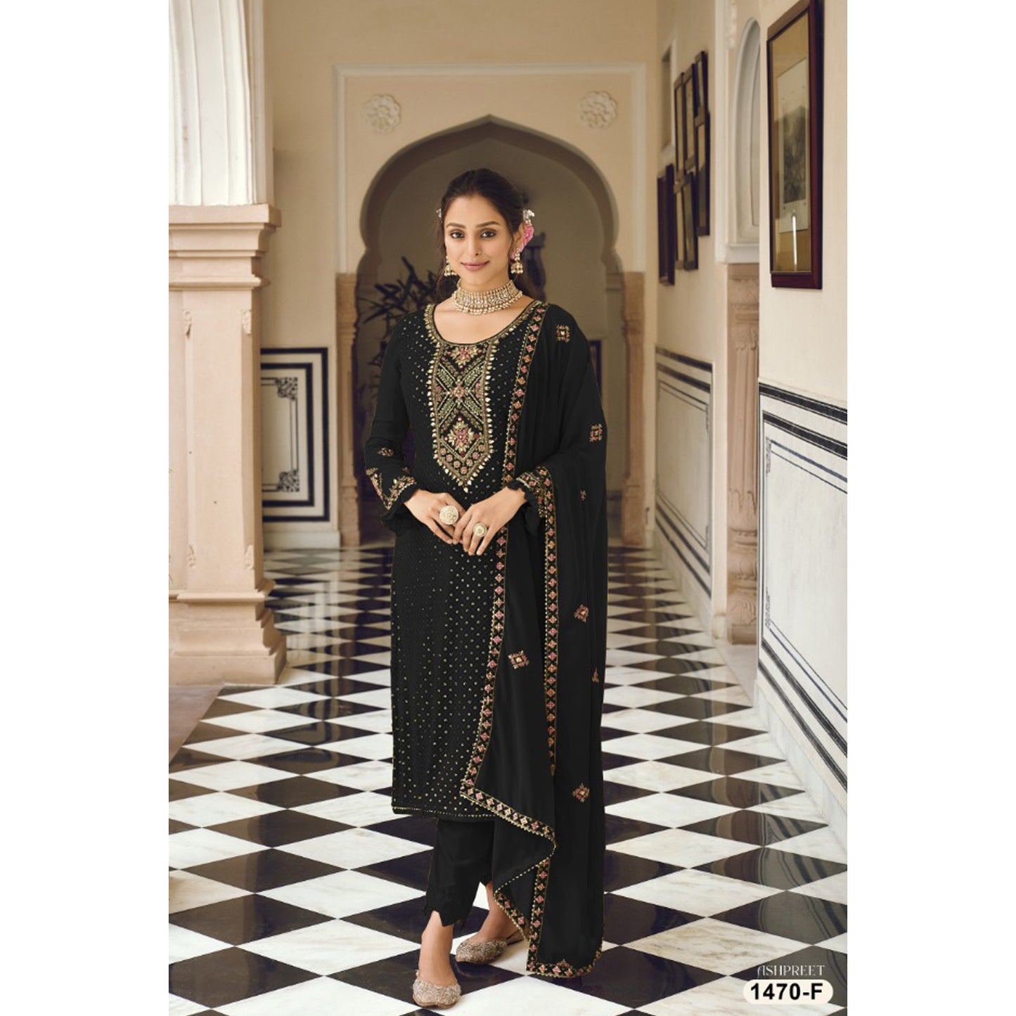 Wedding Reception Party Wear Designer Readymade Salwar Kameez Pant Suits