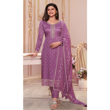 Gorgeous Designer Stylish Santoon Fabric  Embroidery Work Salwar Kameez Pant Suit