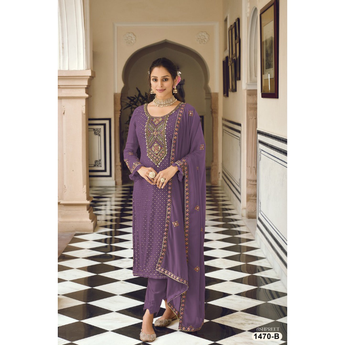 Wedding Reception Party Wear Designer Readymade Salwar Kameez Pant Suits