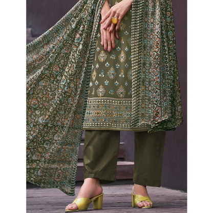 Eid Ramadan Special Santoon Fabric Digital Style Salwar Kameez Pant Style Suits