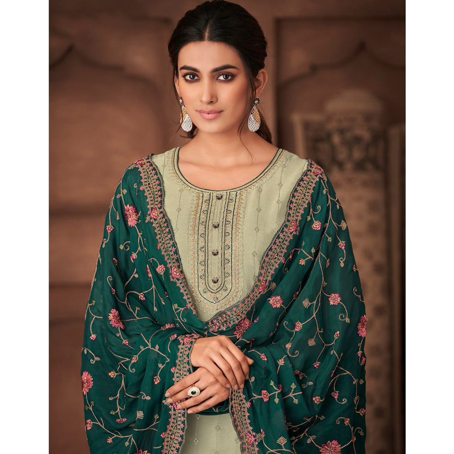 Trendy Eid Ramadan Festival Special Women's Salwar Kameez Suits with Beautiful Worked Dupatta Online In USA