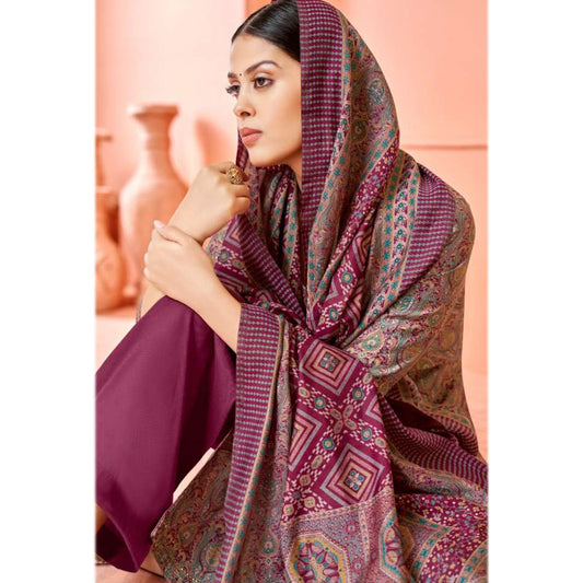 Pakistani Roka Nikah Wear Salwar Kameez Palazzo Suit's With Real Georgette Dupatta