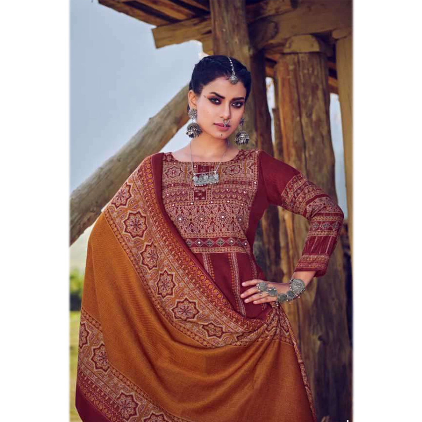 Stitched Stylish Designer Ready To Wear Salwar Kameez Plazzo Pant Suits