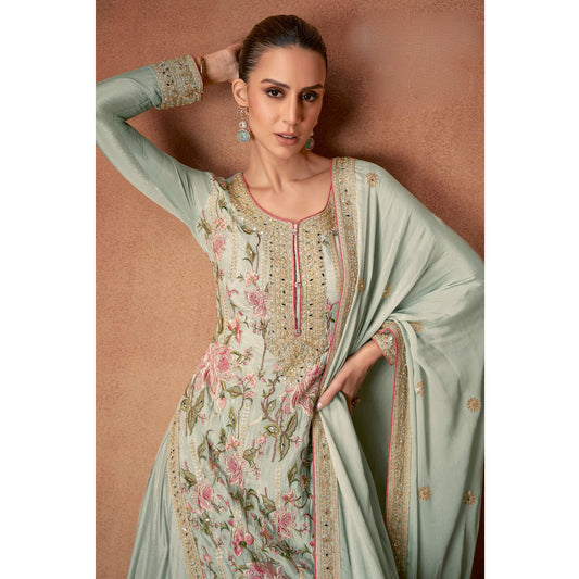 New Stylish Shalwar Kameez Dupatta Dresses Wedding Reception Wear Plazzo Suits