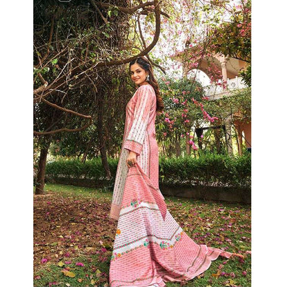 Pakistani Wear Pure Lawn Cambric Digital Printed Occasion Wear Salwar Kameez