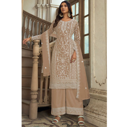 Trending Heavy Design Butterfly Net With Embroidery Work Salwar Kameez Plazzo Suits