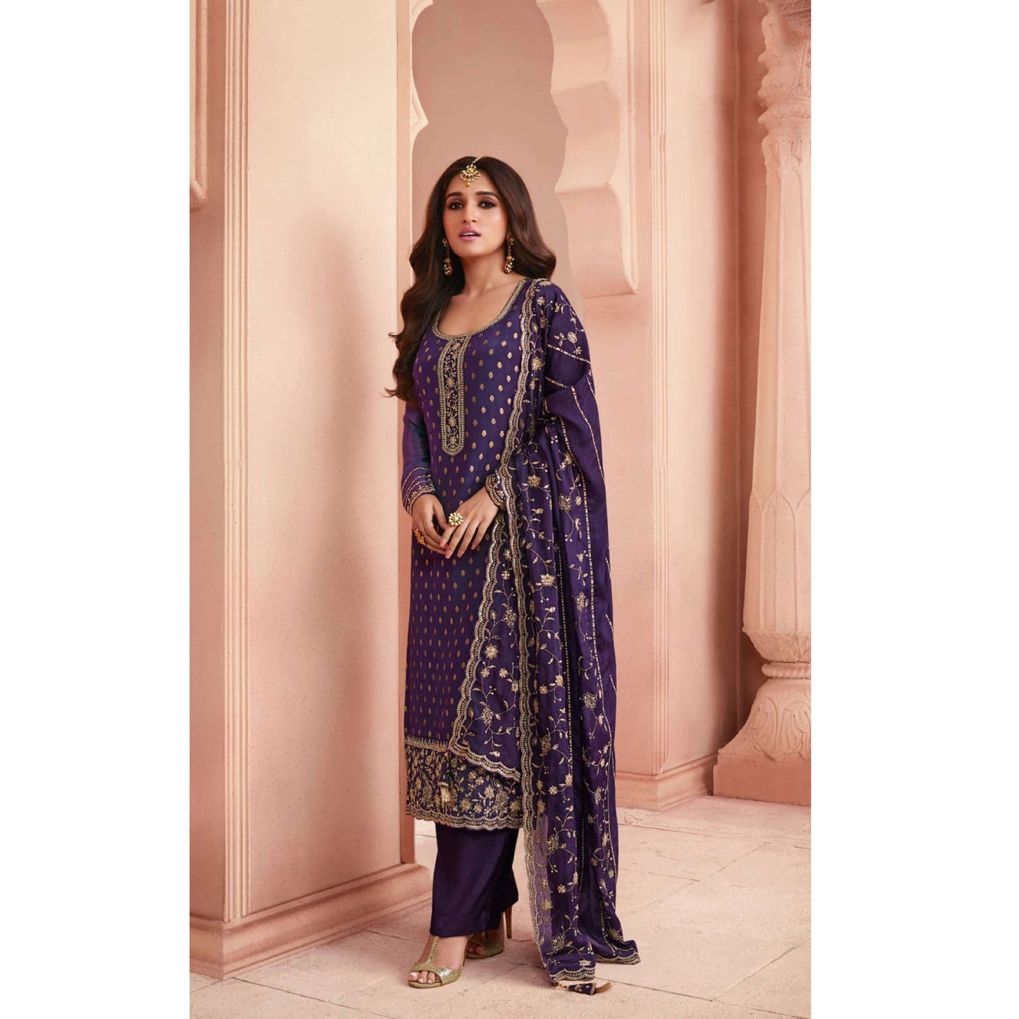 Eid-Ramadan Party Wear Salwar Kameez Suits Pakistani Unique Designer Plazzo Pant Dress