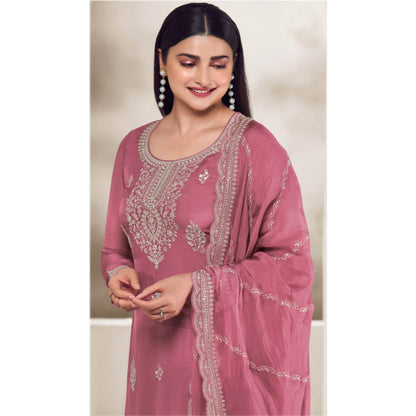 Wedding Function Wear Embroidery Work Salwar Kameez Palazzo - Pant Suits