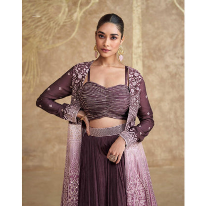 Pakistani Indian Designer Outfits Real Premium Chinon Silk Embroidery Western Lehenga Choli suits