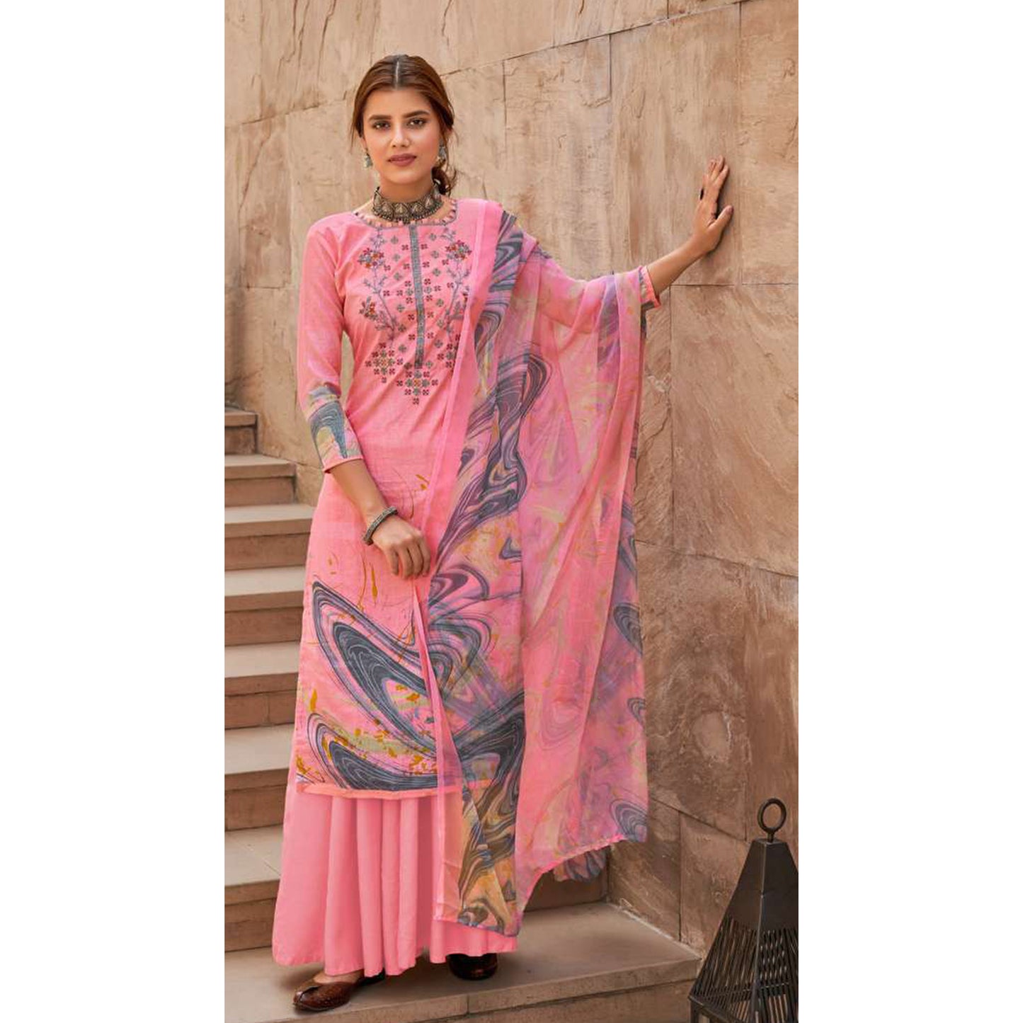 Indian Stylish Salwar Kameez Plazzo Dress