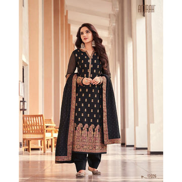 Stylish Attractive Designer Georgette Fabric Salwar Kameez Dresses