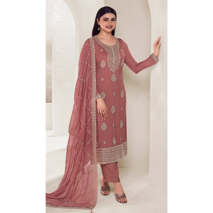 Wedding Function Wear Embroidery Work Salwar Kameez Palazzo - Pant Suits