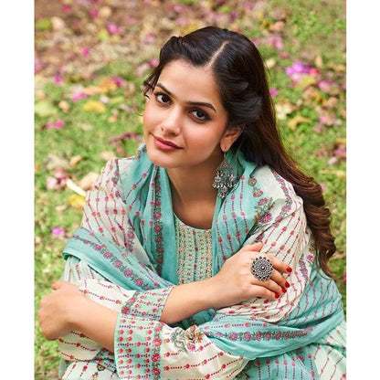 Pakistani Wear Pure Lawn Cambric Digital Printed Occasion Wear Salwar Kameez