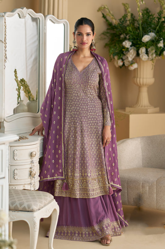 Indian Designer Women's Wear Sharara Dress For Wedding Guest USA New Wedding Salwar Kameez Plazzo Dresses