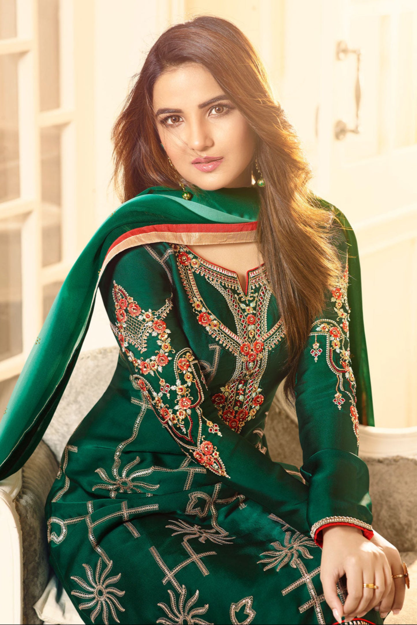 Indian Pakistani Eid Ramadan Wear Salwar Kameez Pant Suits