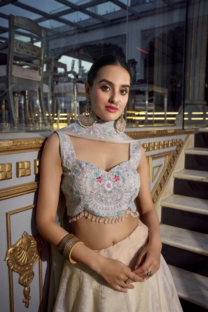 Bridal Wear Stitched Heavy Work Bollywood Style Designer Lehenga Choli
