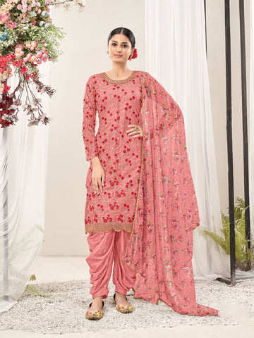 Special Eid Wear Heavy Embroidery Work Patiyala Suits