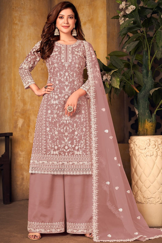 Trendy Wear Indian Designer Fully Stitched Salwar Kameez Palazzo