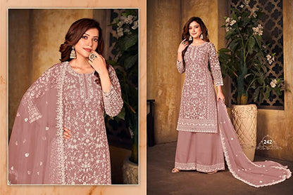 Trendy Festival Wear Indian Designer Fully Stitched Salwar Kameez Palazzo Suits