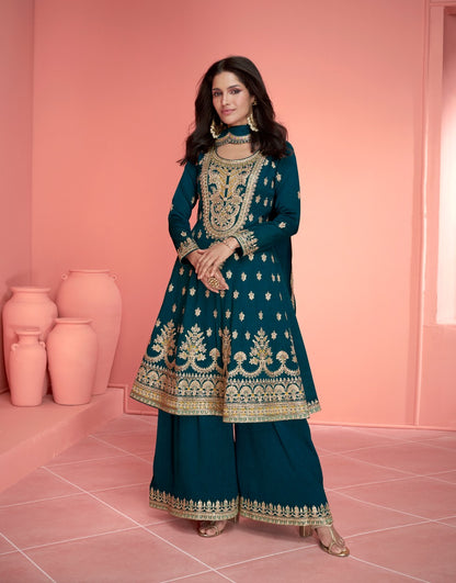 Bollywood Pakistani Designer Roka Nikah Wear Salwar Kameez Pant Suits With Dupatta