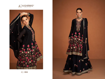 Indian Designer Readymade Embroidery Work Salwar Kameez Sharara Palazzo Suits