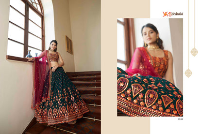 Indian Designer Ready To Wear Lehenga Choli Heavy Embroidery Sequence Work Wedding Wear Skirt