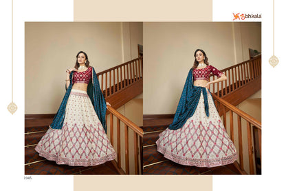 Indian Designer Ready To Wear Lehenga Choli Heavy Embroidery Sequence Work Wedding Wear Skirt