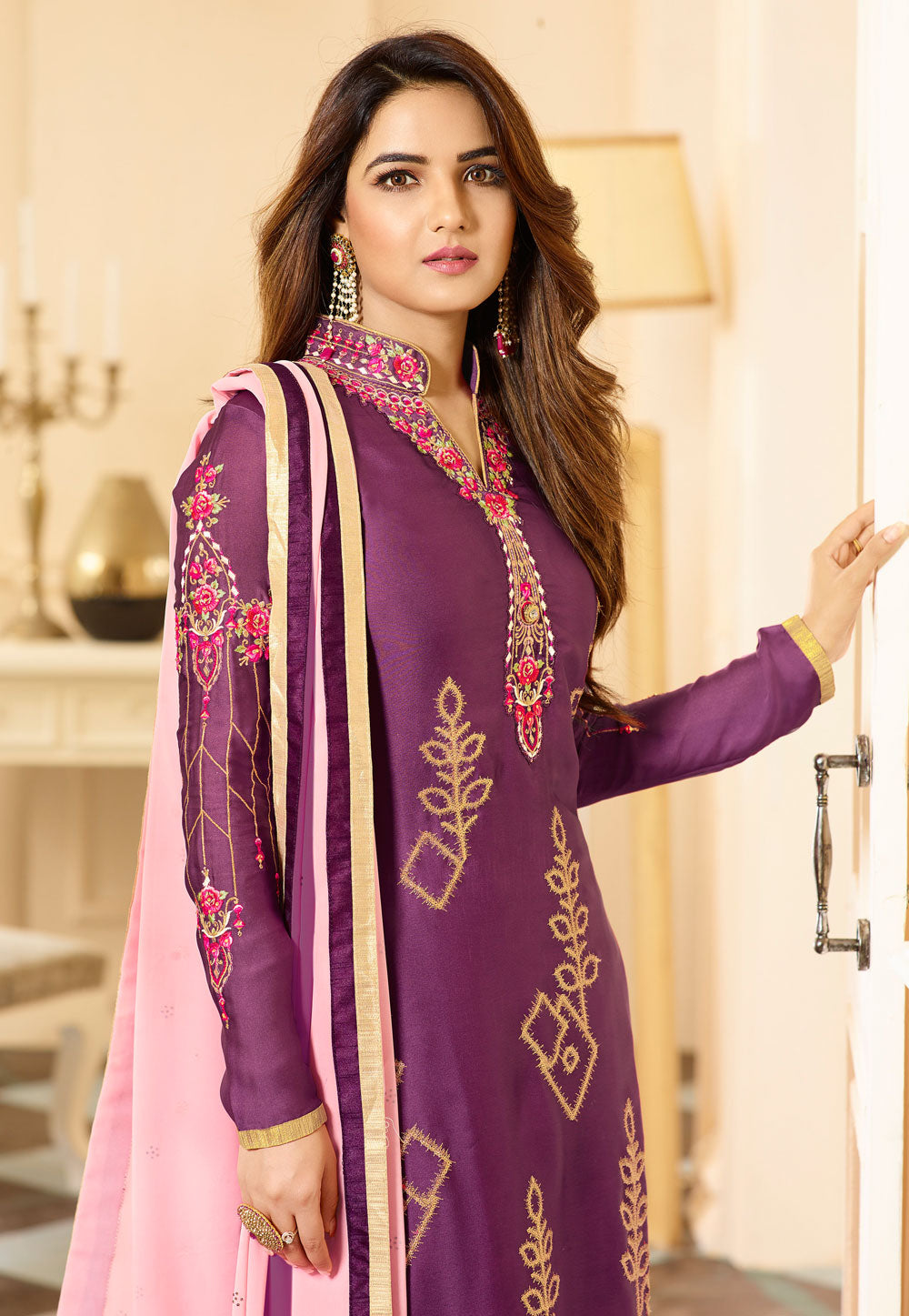 Indian Pakistani Eid Ramadan Wear Salwar Kameez Pant Suits