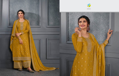 Indian Wedding Wear Georgette With Embroidery Work Salwar Kameez Plazzo Suit