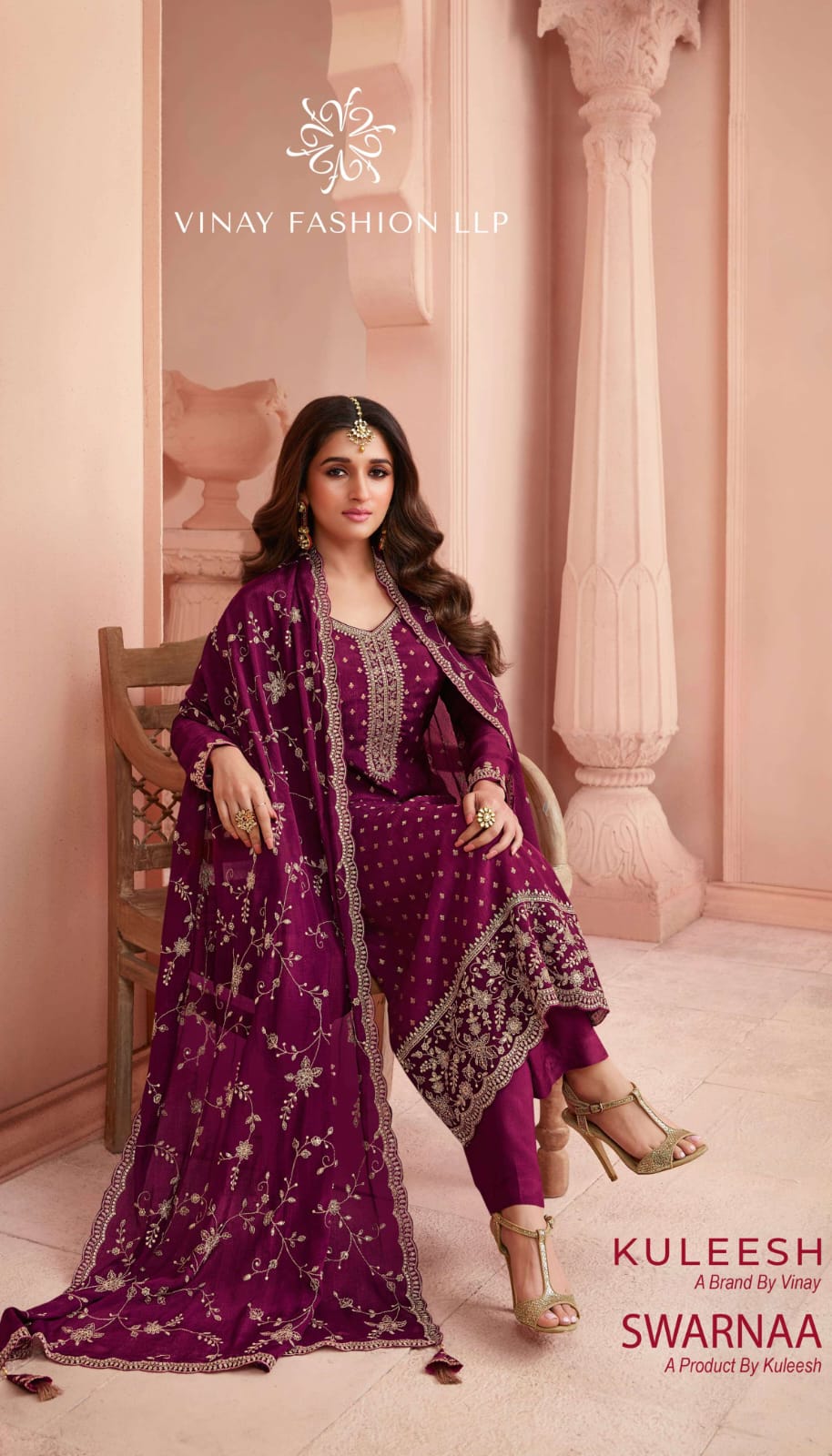 Summar Special Trendy Designer jacquard With Embroidery Work Salwar Kameez-Pant