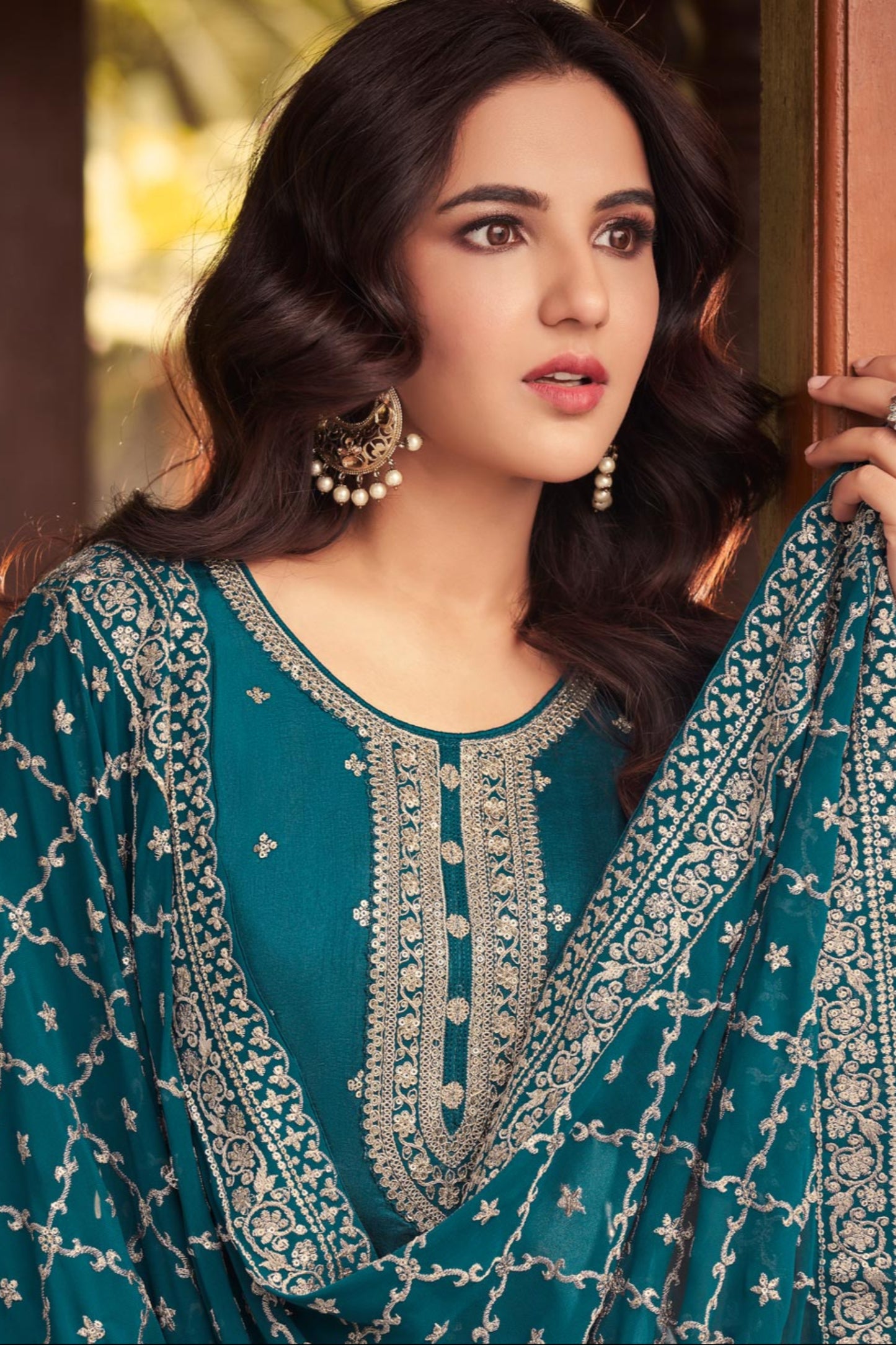 Indian Pakistani Wedding Wear Stylish Anarkali Salwar Kameez Online Pant Suits In Canada
